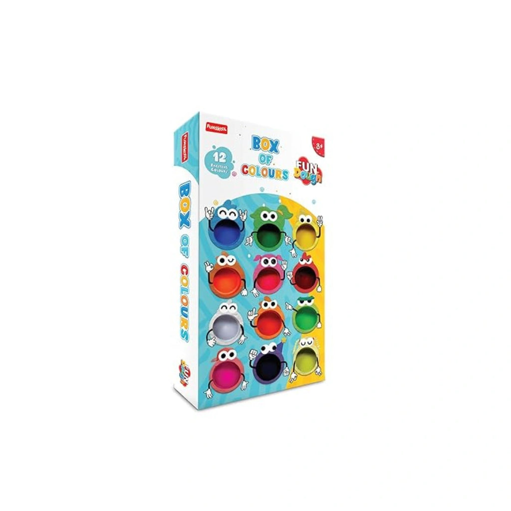 Colourful play dough set