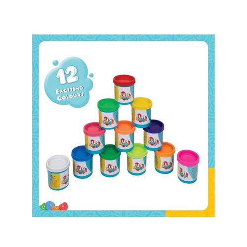 Colourful play dough set