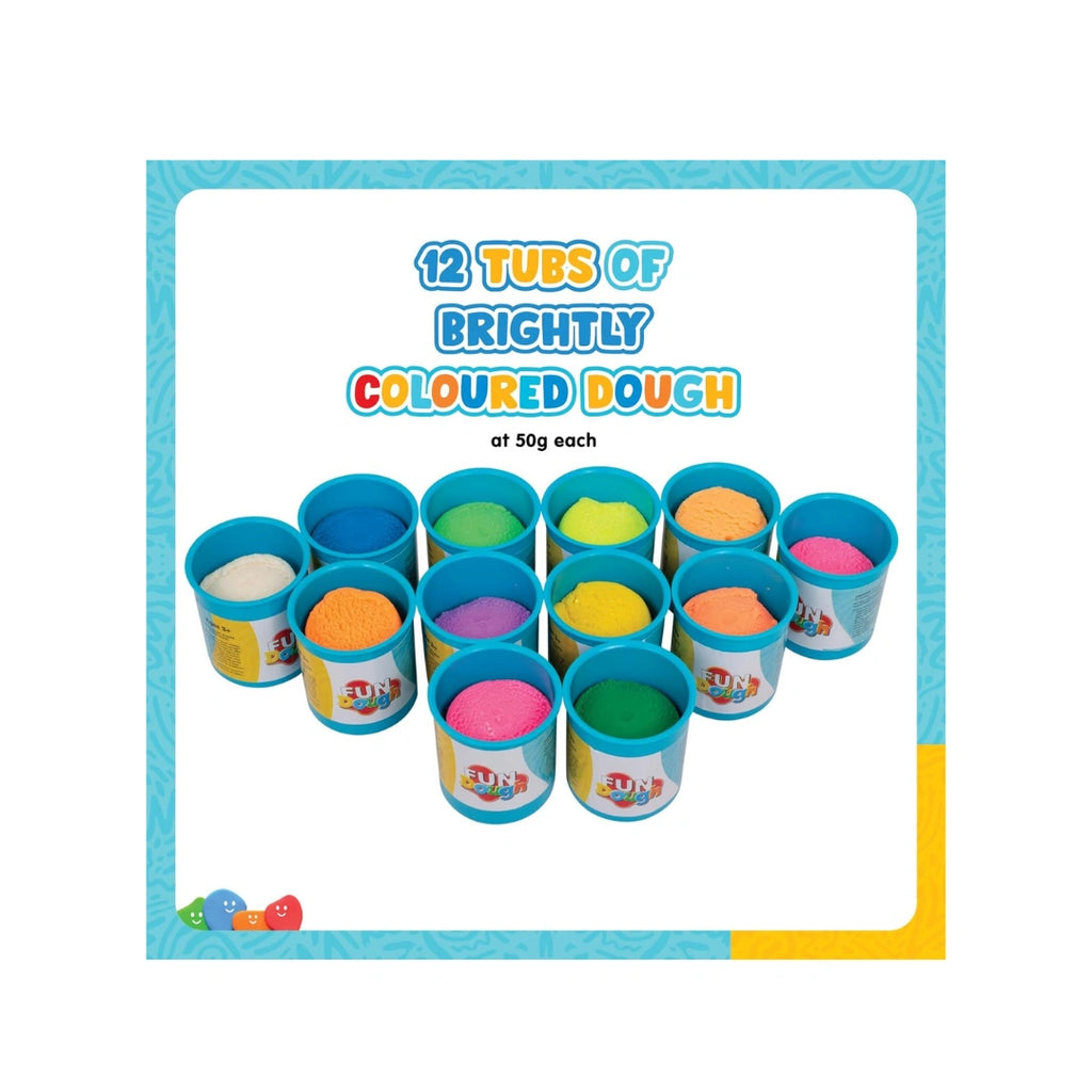 Colourful play dough set