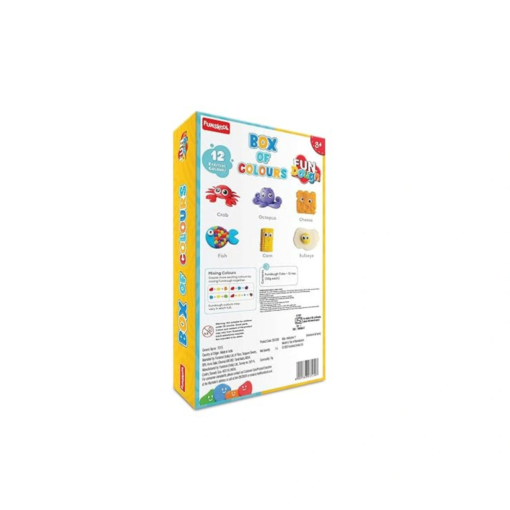 Colourful play dough set