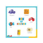 Colourful play dough set