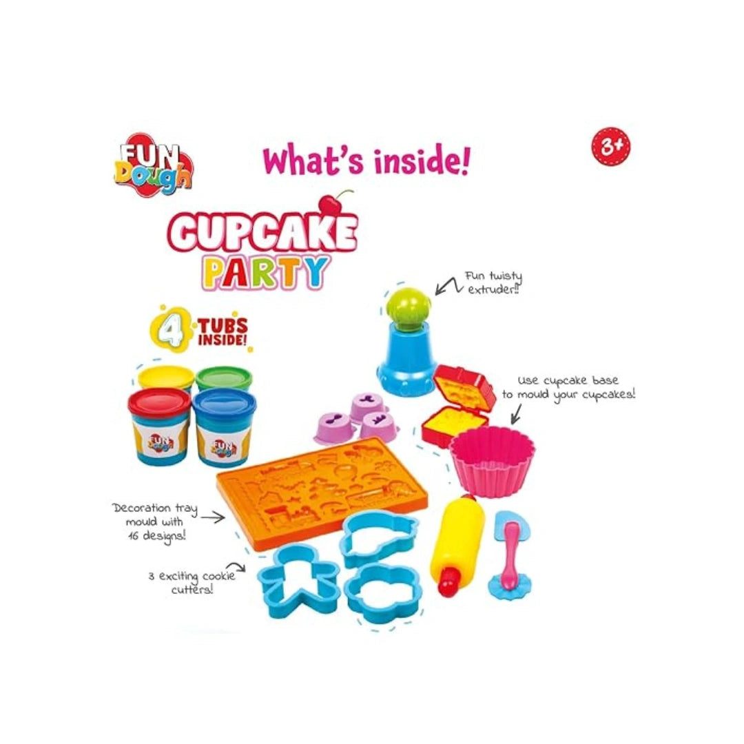 Cupcake dough play set