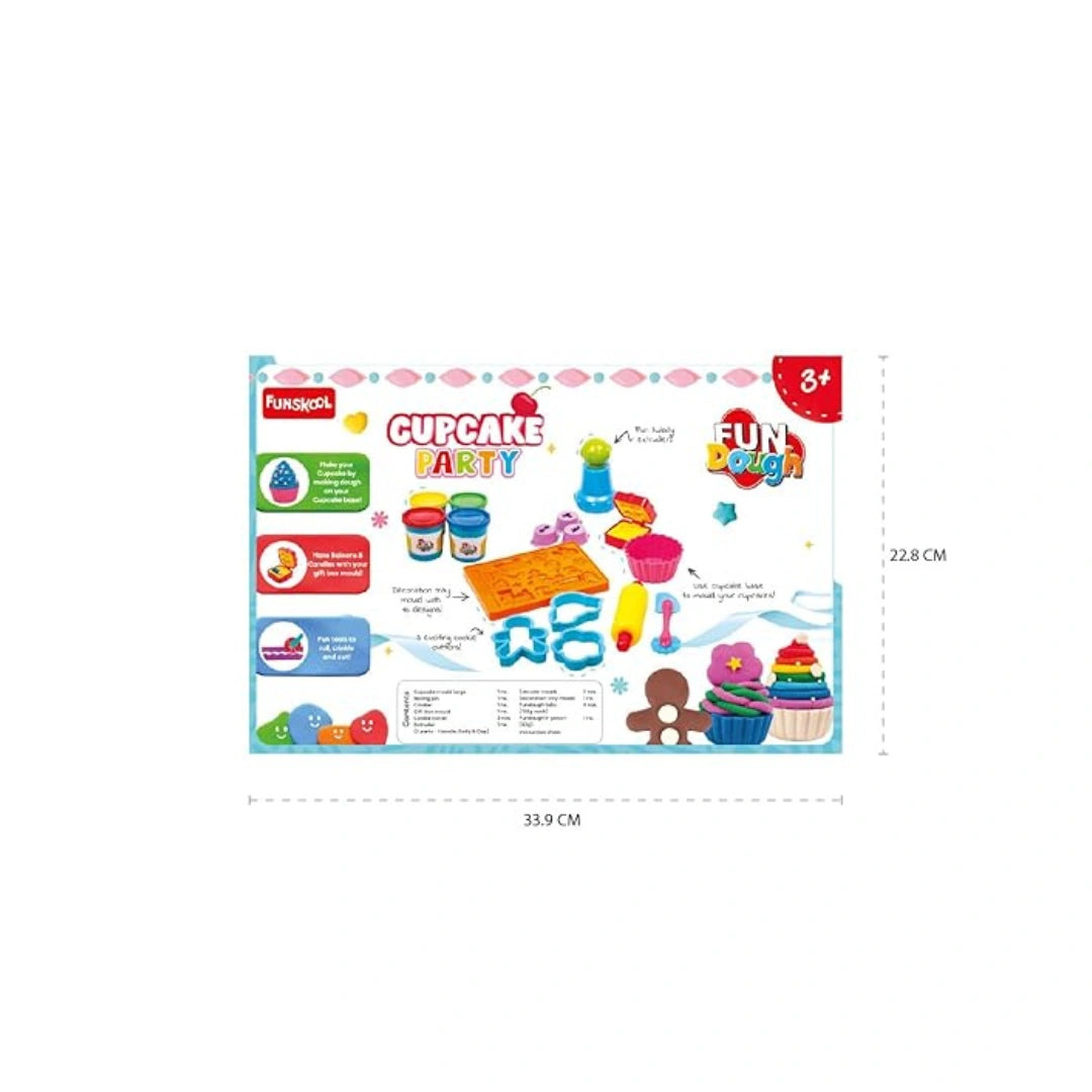 Cupcake dough play set