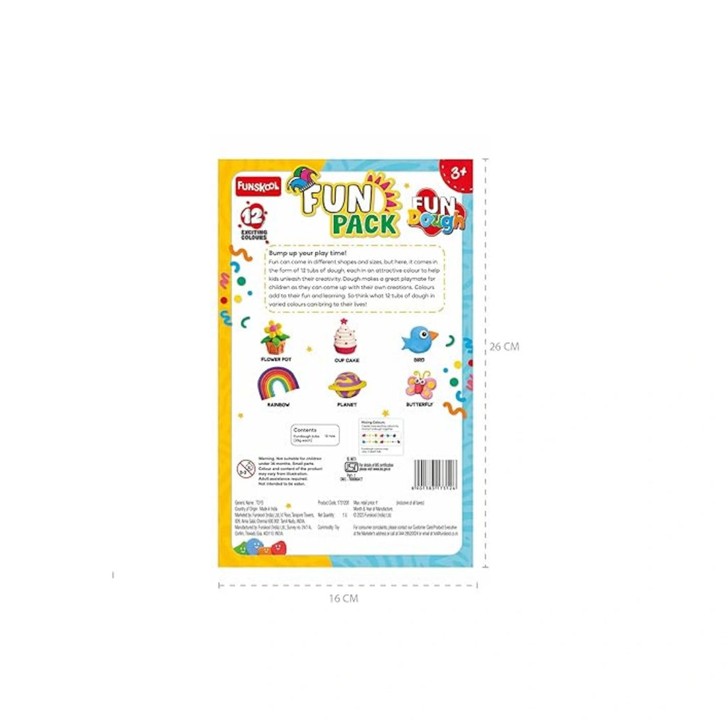 Fun dough play pack