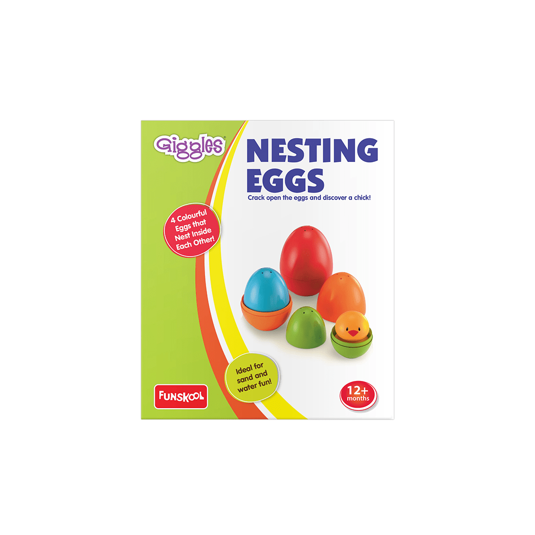 Funskool Toys Funskool Giggles Nesting Eggs (12 Months+)