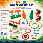 Independence Day Kit For Girls