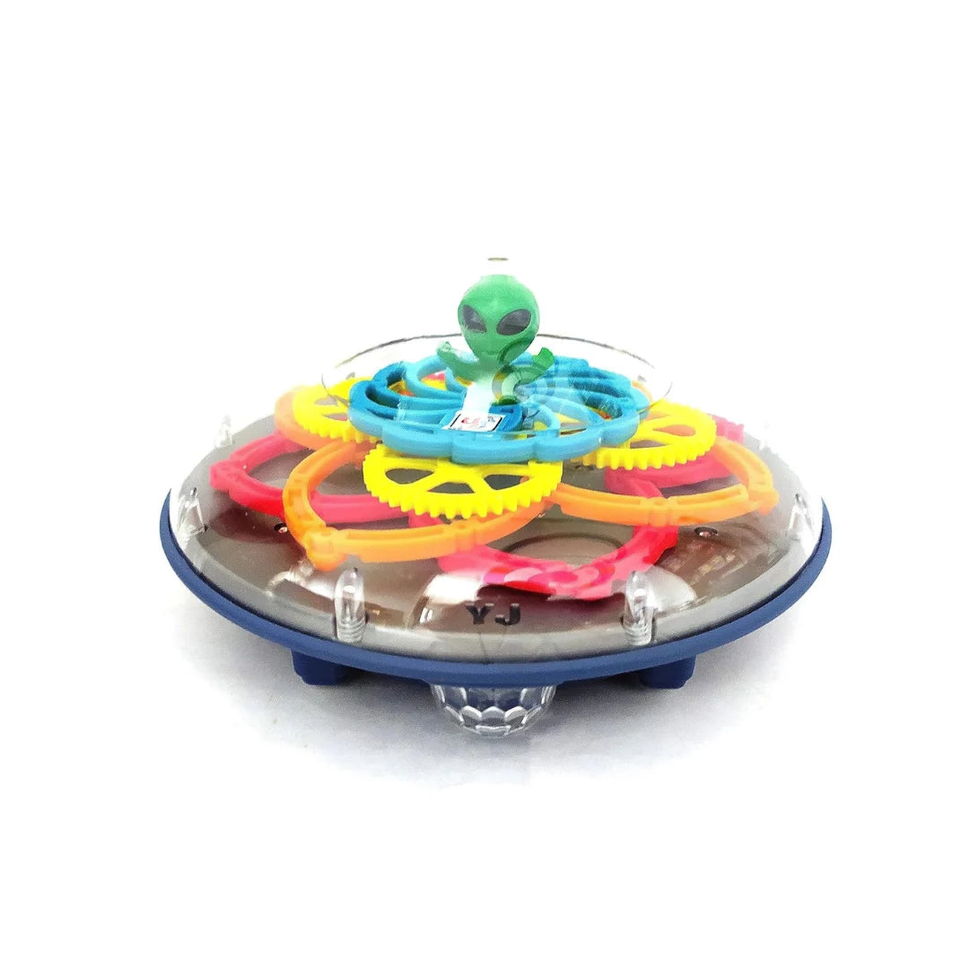 Light-up flying saucer toy for kids