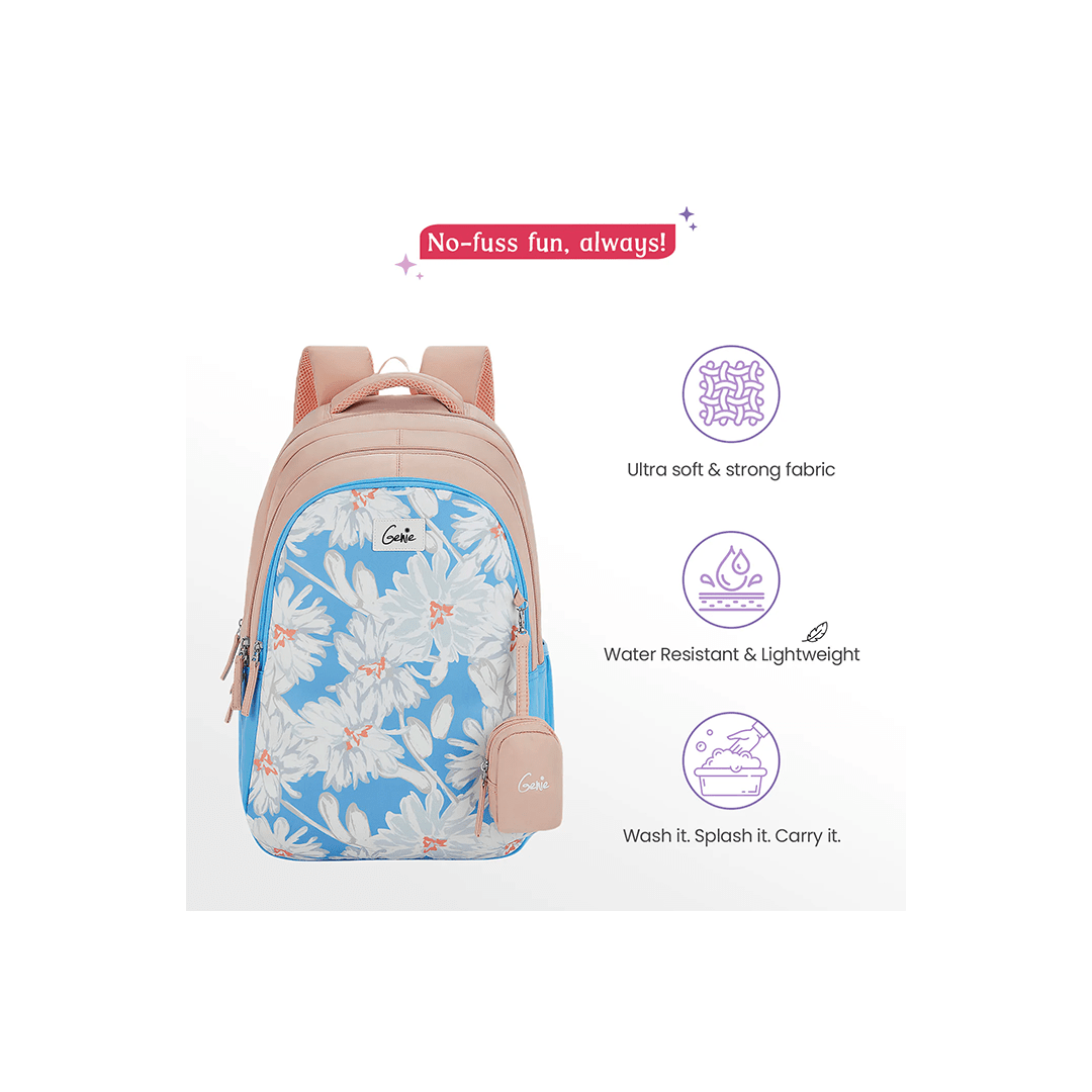 Genie Toys Genie Gaze 36L School Backpack For Girls