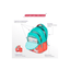 Genie Toys Genie Unicornaquad School Backpack for Girls |15 In-20 Ltr with Three Compartments,Side Pockets and Light Weight with Padded Shoulders For Kids
