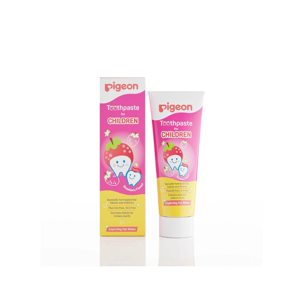 Strawberry toothpaste tube for babies and kids 45g