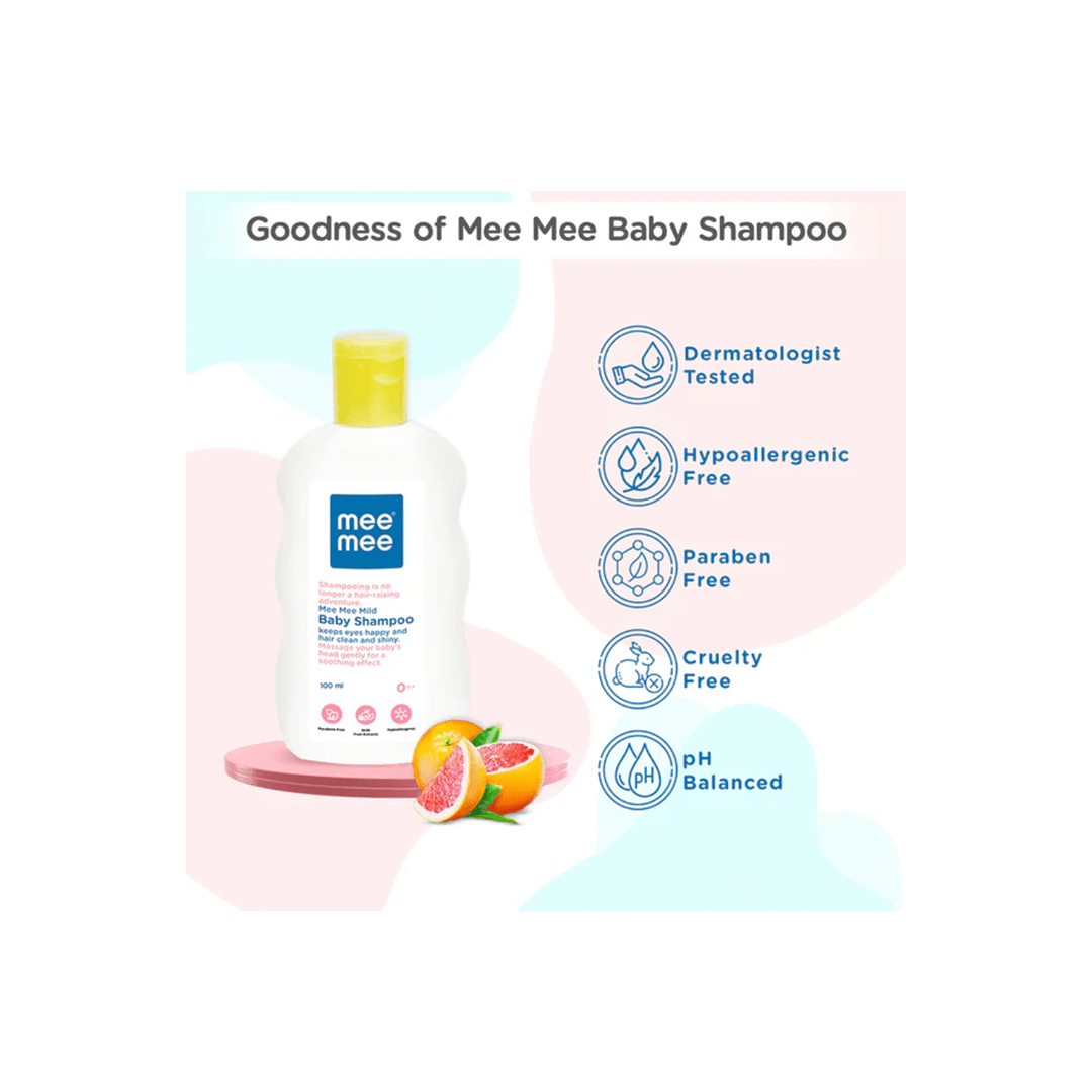 Mee Mee Baby Care Mee Mee Bundle of Joy Baby Grooming Kit Gift Set for New born Babies (Set of 4 pieces)