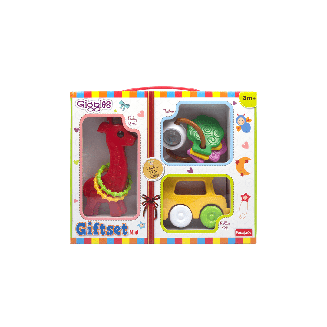 Funskool Toys Funskool Giggles Gift Set Mini (Combo-2) (3 Months+)