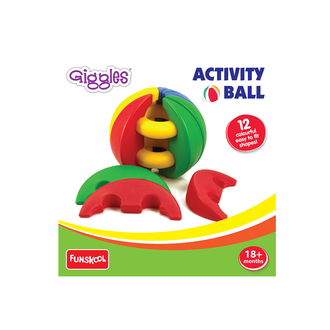 Funskool Toys Funskool Giggles Activity Ball (18 Months+)