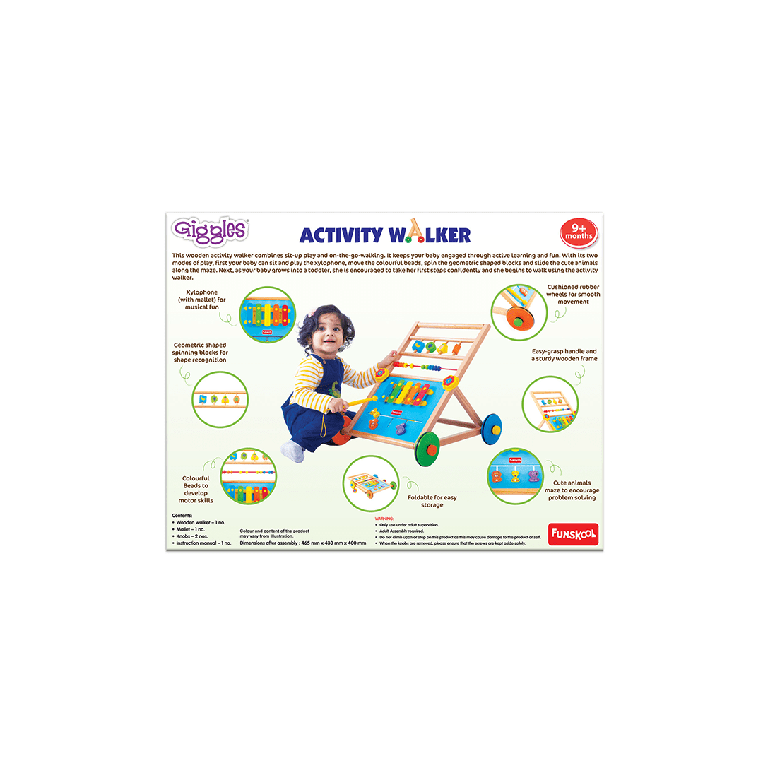 Funskool Toys Funskool Giggles Activity Walker (9 Months+)