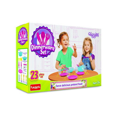 Funskool Toys Funskool Giggles Dinnerware Set (3 Years+)
