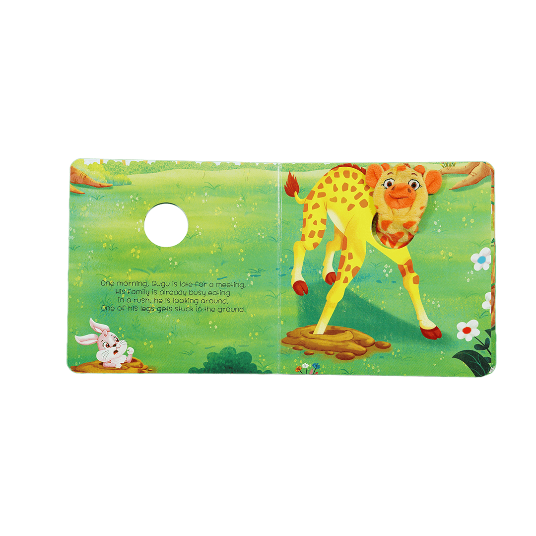Pegasus Books Pegasus Finger Puppet Board Book - My Dear Giraffe Friend (2-4 Years)