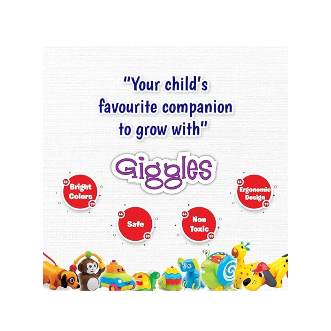 Colourful Baby Giraffe Rattle Toy