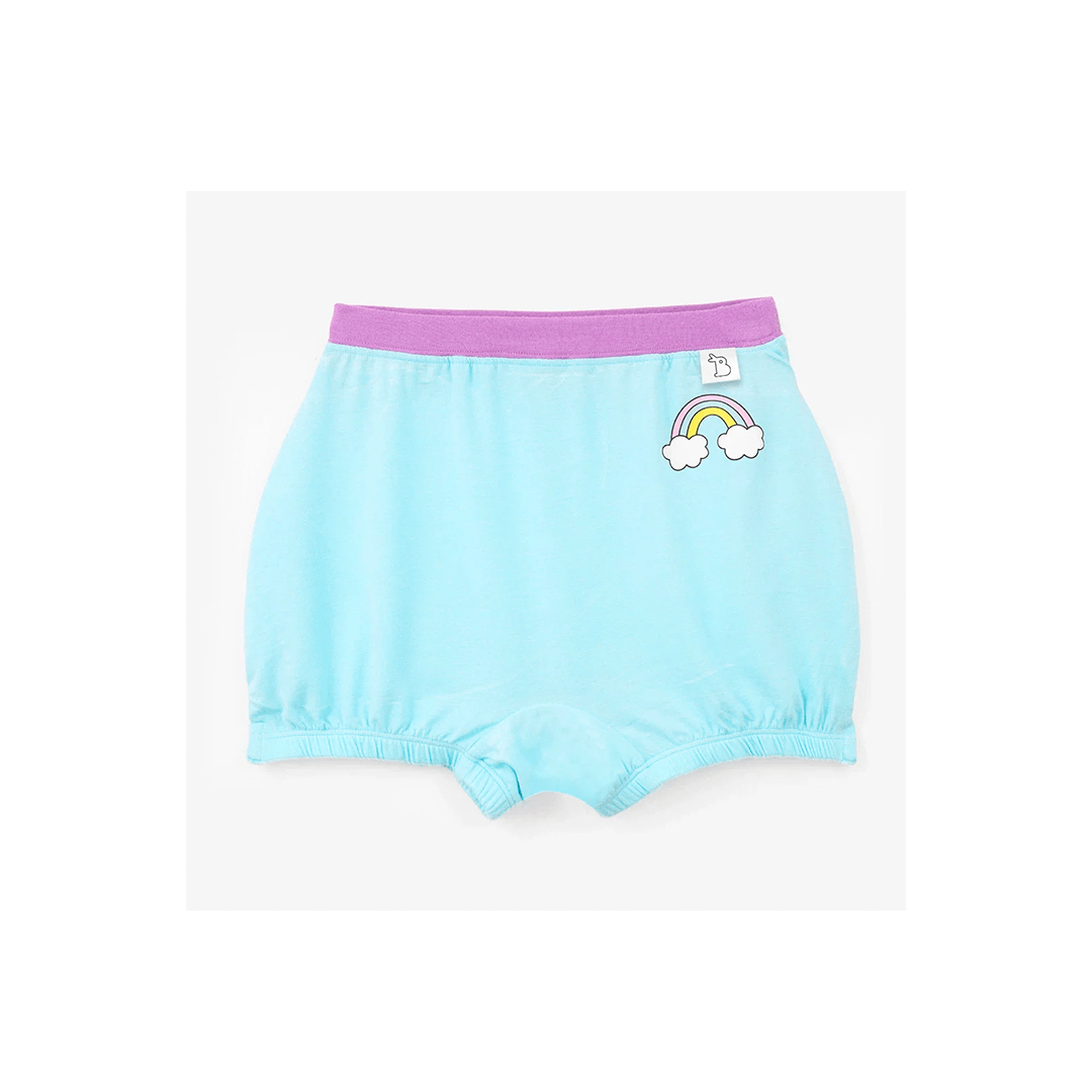 SuperBottoms Clothing SuperBottom Girl Bloomer Underwear Unicorn, 3 Set (4-8 years)