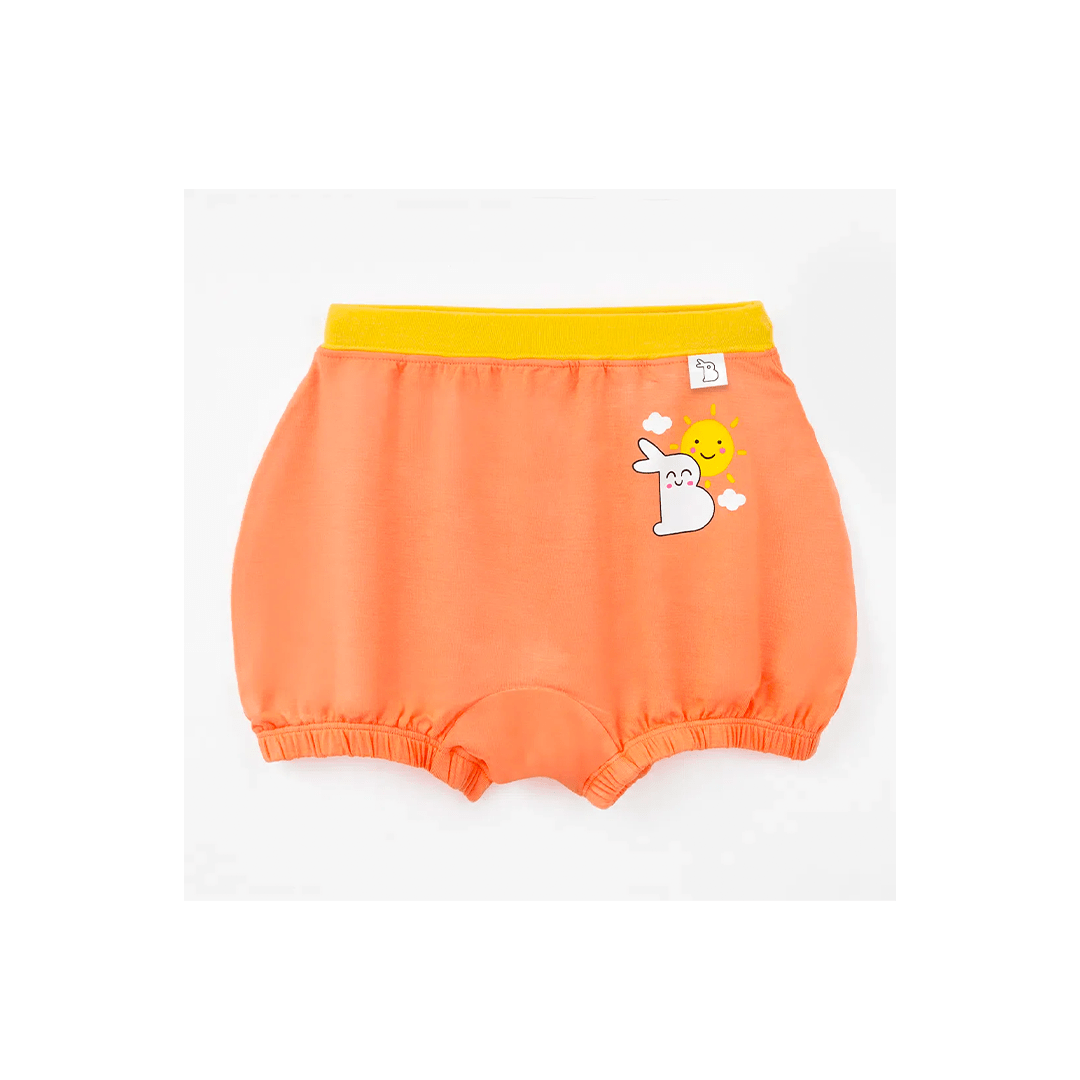 SuperBottoms Clothing SuperBottoms Girls Bloomer Nature Pack of 4 (4-8 years)