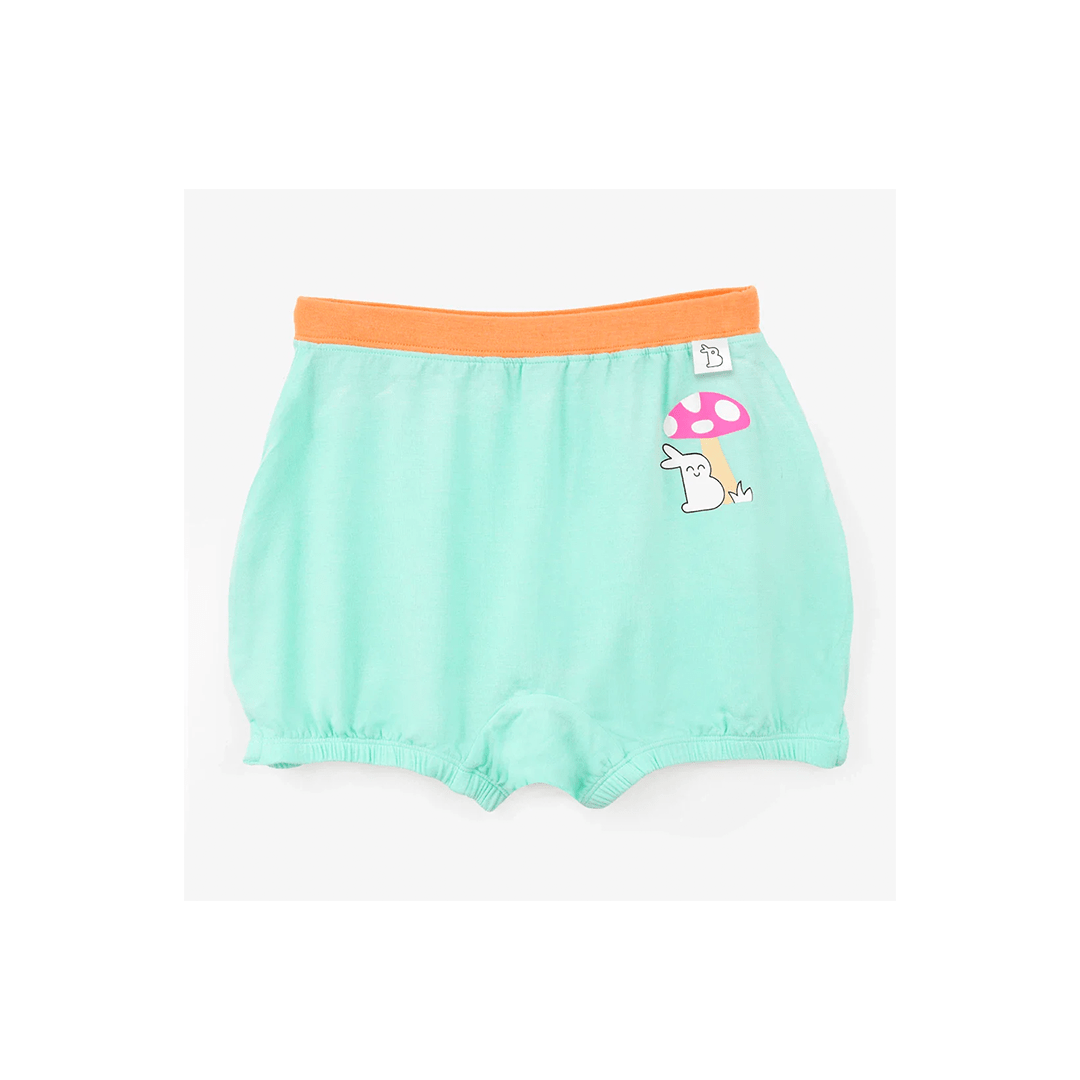 SuperBottoms Clothing SuperBottoms Girls Bloomer Nature Pack of 4 (4-8 years)