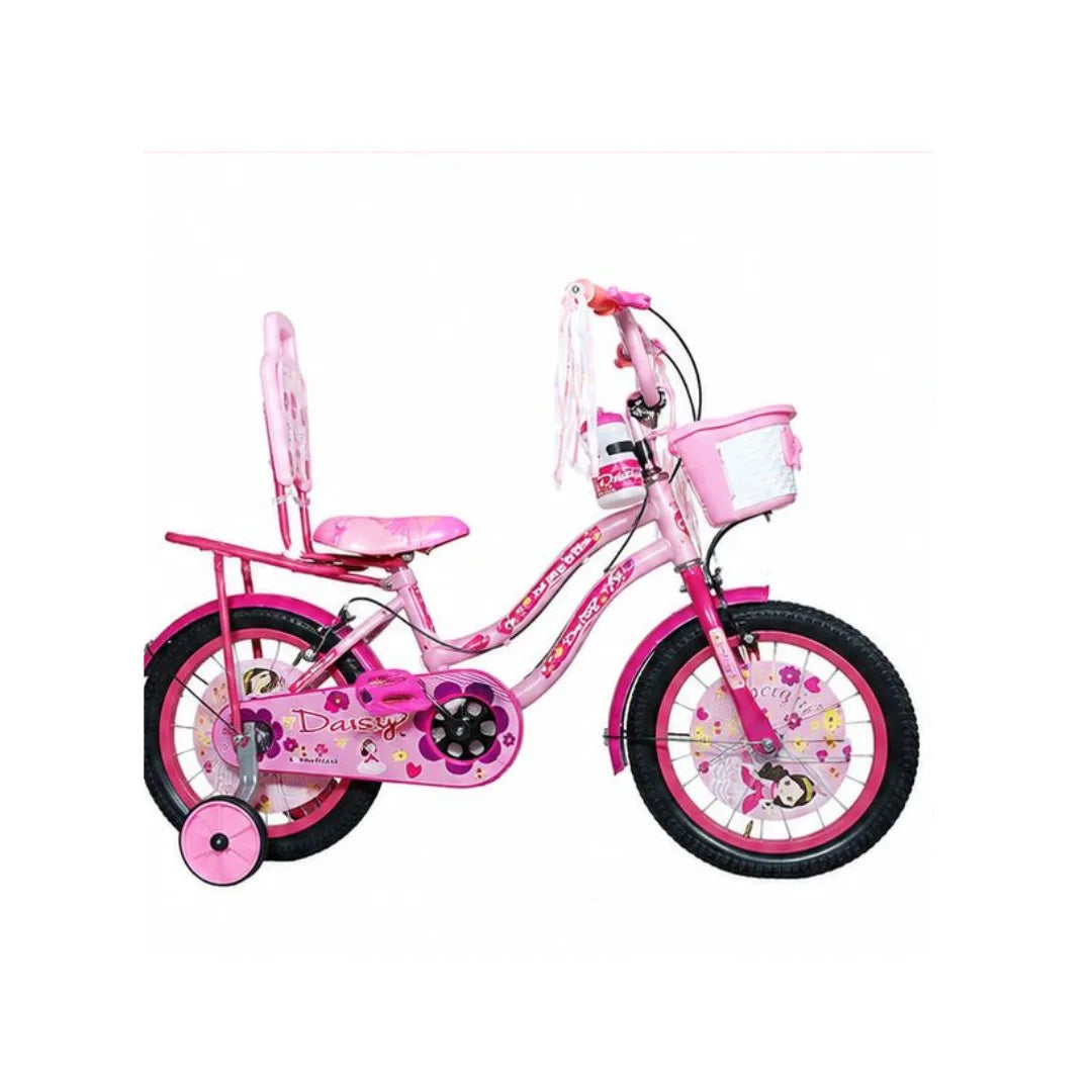 Kid riding Glider Junior training bicycle outdoors