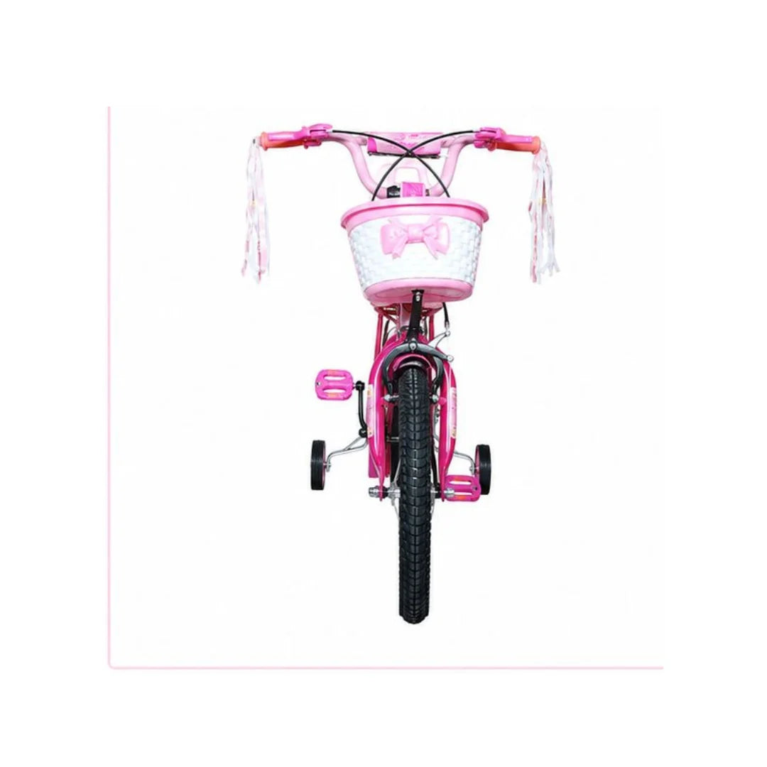 Kid riding Glider Junior training bicycle outdoors