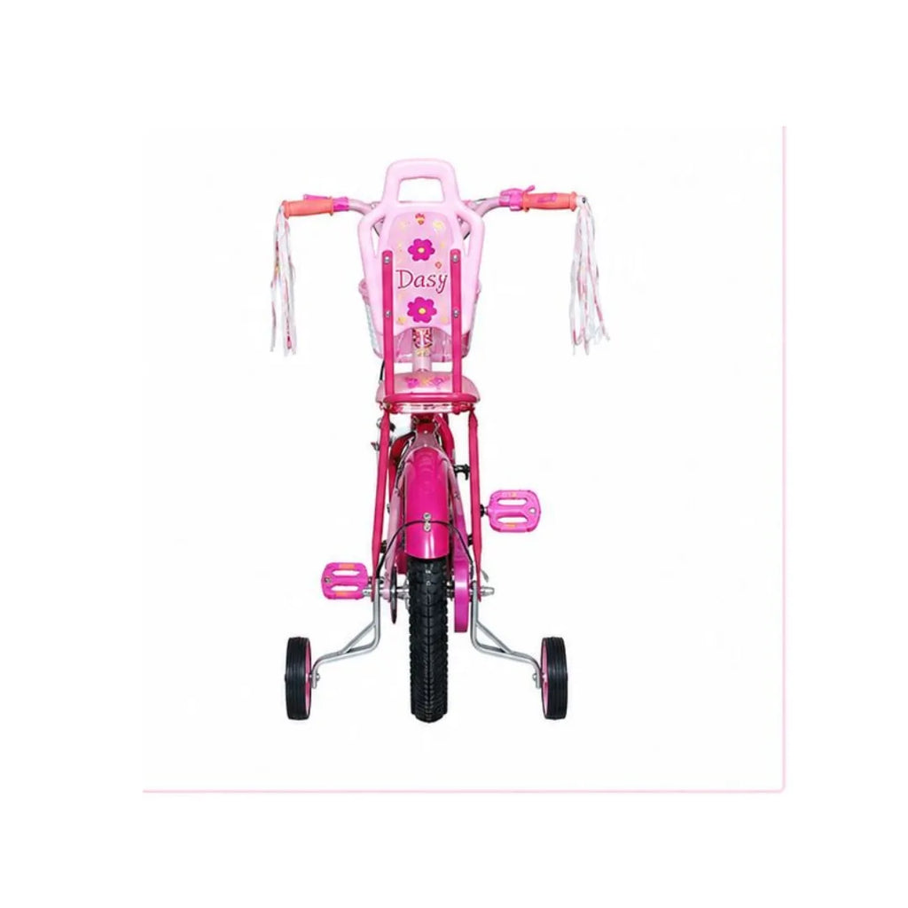 Kid riding Glider Junior training bicycle outdoors