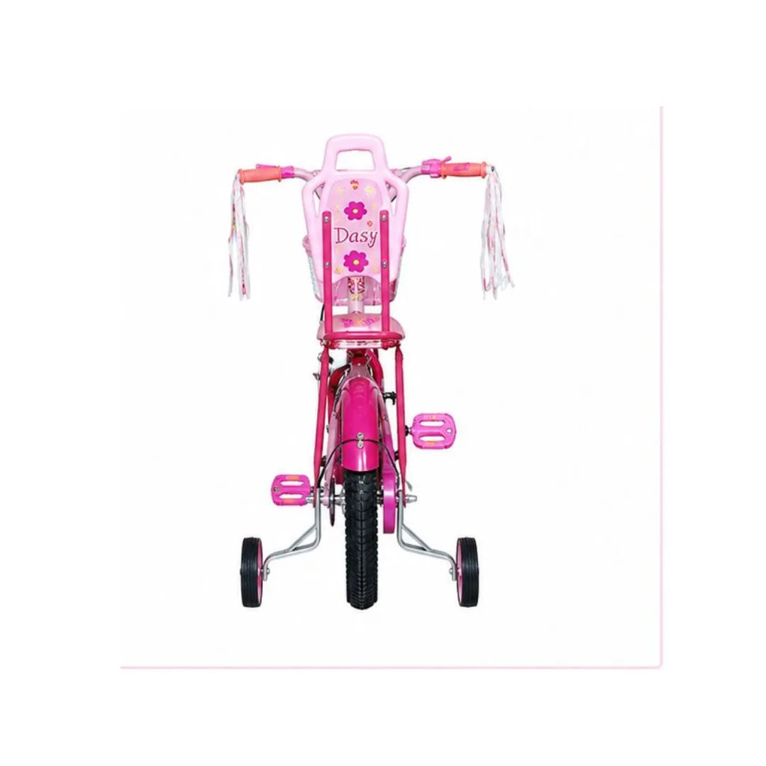 Kid riding Glider Junior training bicycle outdoors