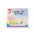 Glitter canvas art kit for kids