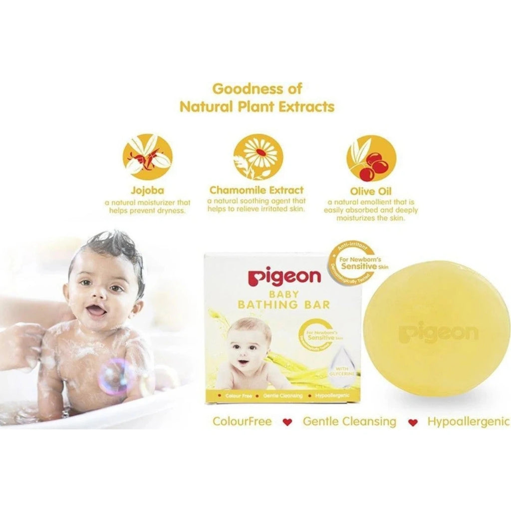 Glycerin Baby Bar
Moisturizing Bath Bar