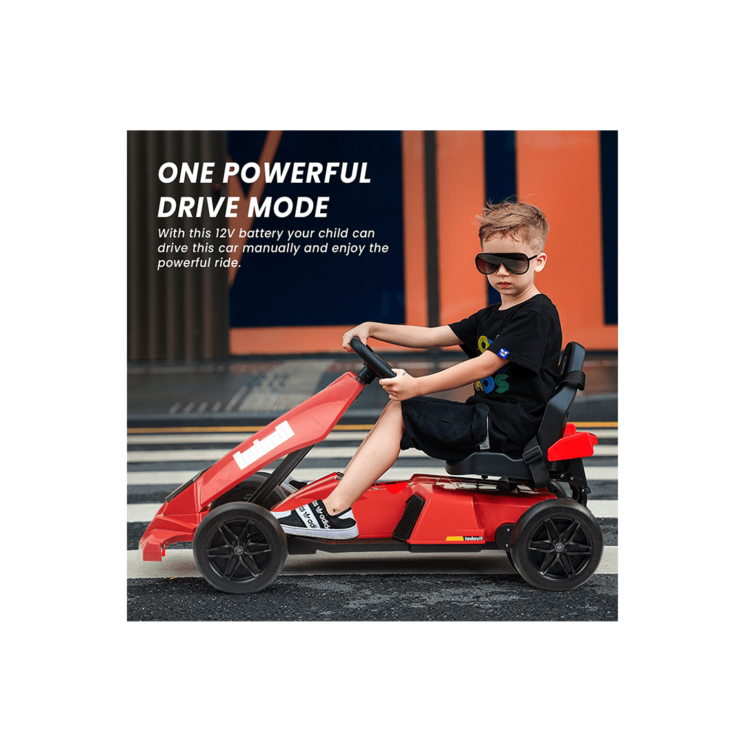 Baybee Ride-ons Baybee Mordor Electric Go Kart Battery Operated Car for kids to Drive For Kids (3- 8 Years)