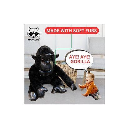 Gorilla Soft Toy for Kids and Young Girls, Soft (3 years+)