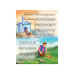 Kids’ storybook with grandma tales and bright pictures.
