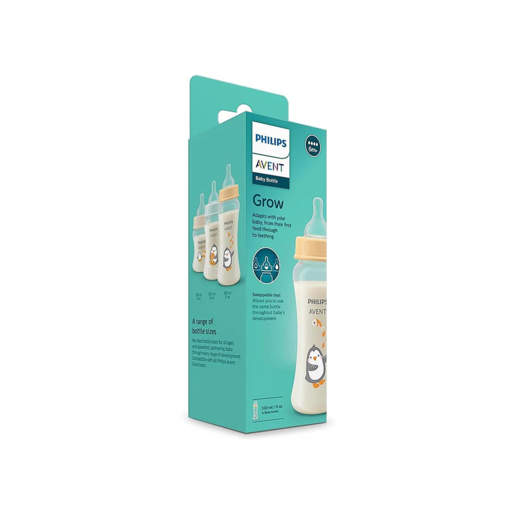 Penguin baby feeding bottle BPA-free