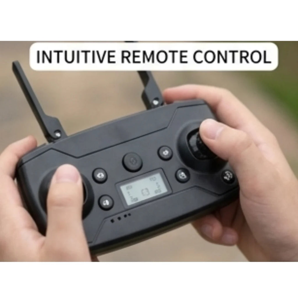 H107 foldable mini drone with HD camera and remote control for kids flying indoors and outdoors
