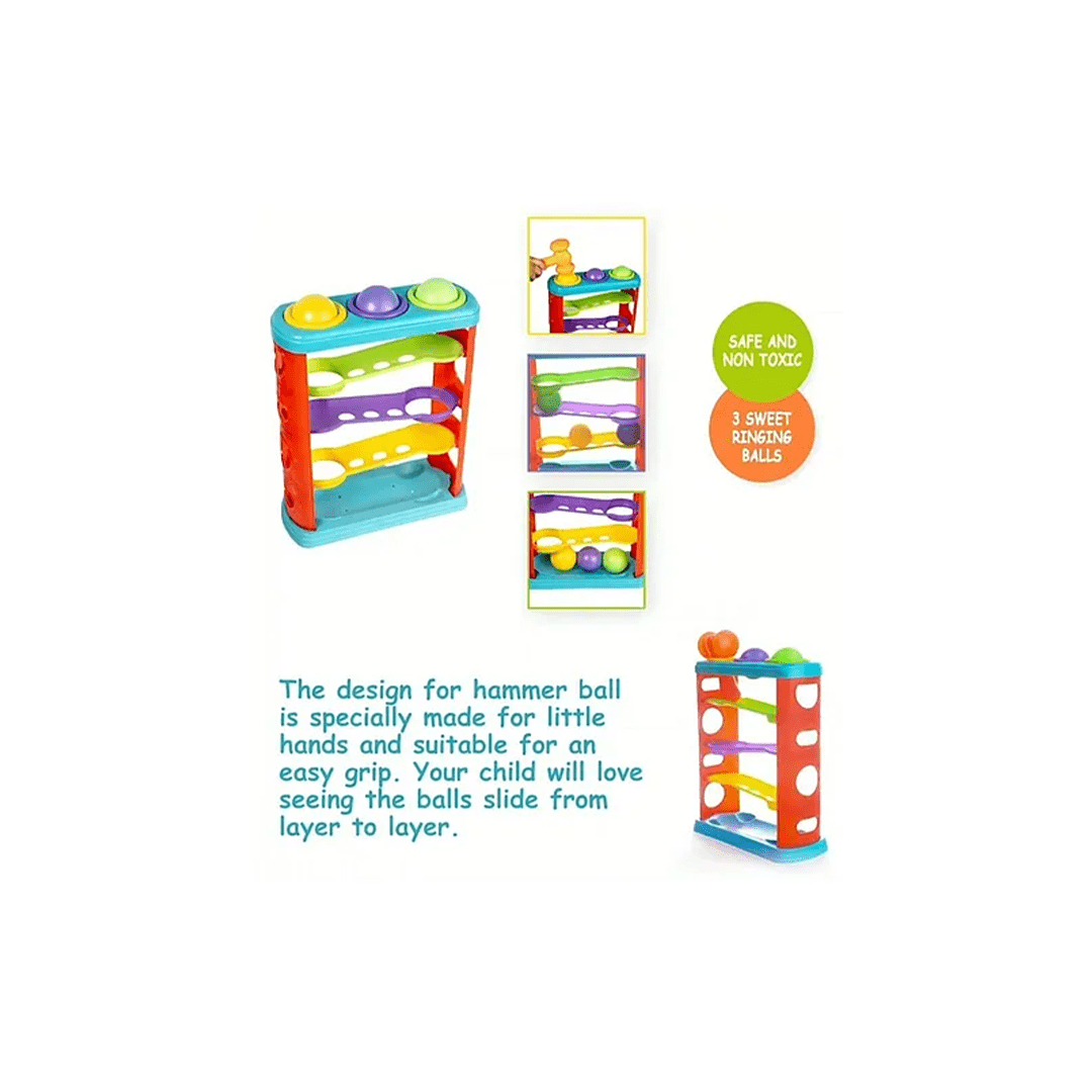 Baan Toys Toys Baan toys Hammer Ball Toys - Multicolor (2 Years +)