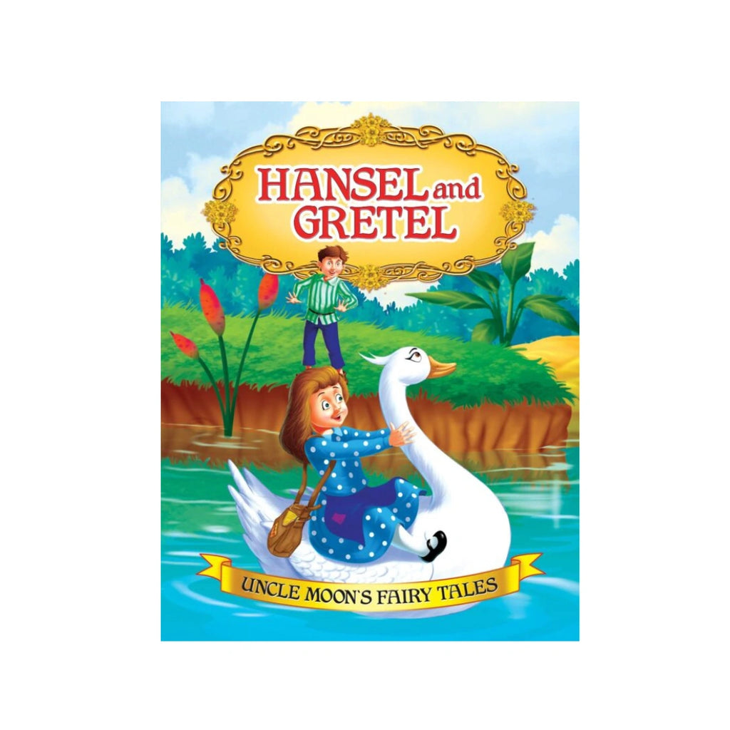 Hansel and Gretel fairy tale storybook for kids.