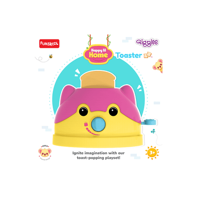 Funskool Toys Funskool Giggles Playset Happy Lil Home-Toaster (3 Years+)
