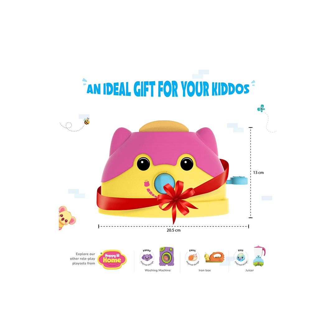 Funskool Toys Funskool Giggles Playset Happy Lil Home-Toaster (3 Years+)