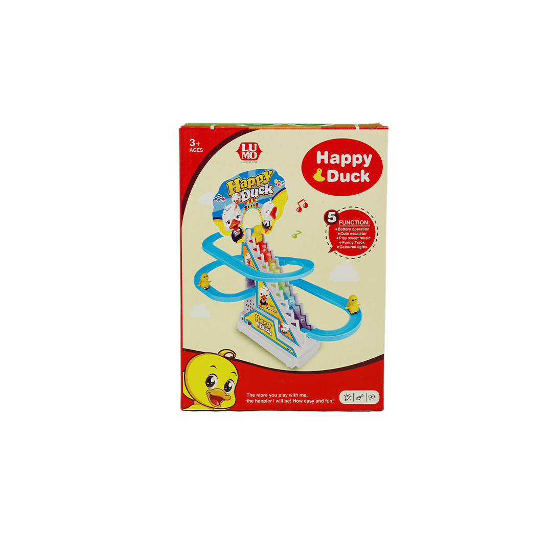 Baan Toys Toys Baan Toys Musical Duck Track Slide and Climb Stairs Toys with 3 Duck - COLOUR MAY VARY (2 Years+)