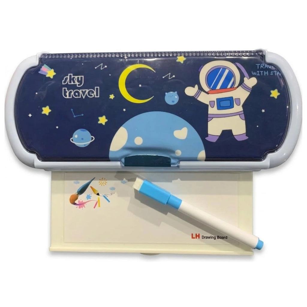 Multi-Compartment Stationery Organizer for School Use