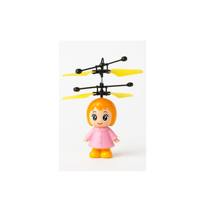 Toy Rush Rechargeable Hand Sensor Control Flying Robot Helicopter Toy for Kids, Boys & Girls (3 Years+) (Character as per Stock)