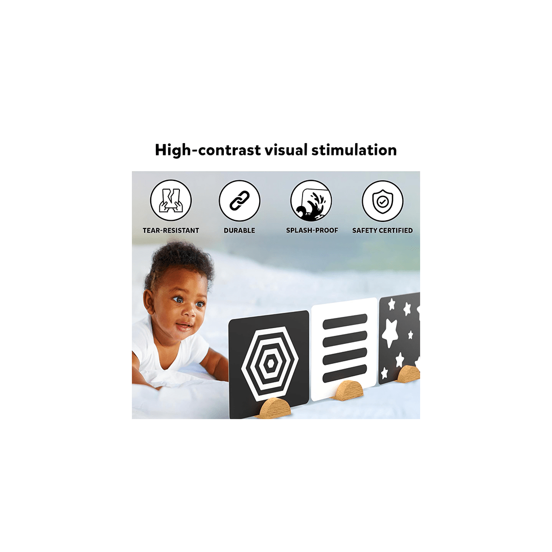 Skillmatics Toys Skillmatics High Contrast Flash Cards for Infants (0-12 months)