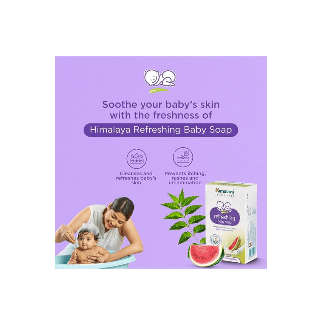 Himalaya Baby Care Himalaya Refreshing Baby Soap (0-24 Months)