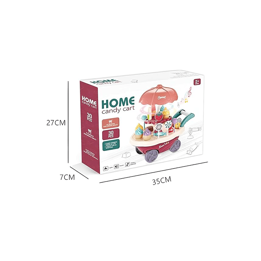 Baan Toys Toys Baan Toys Home Candy Cart For Kids (3 Years+)