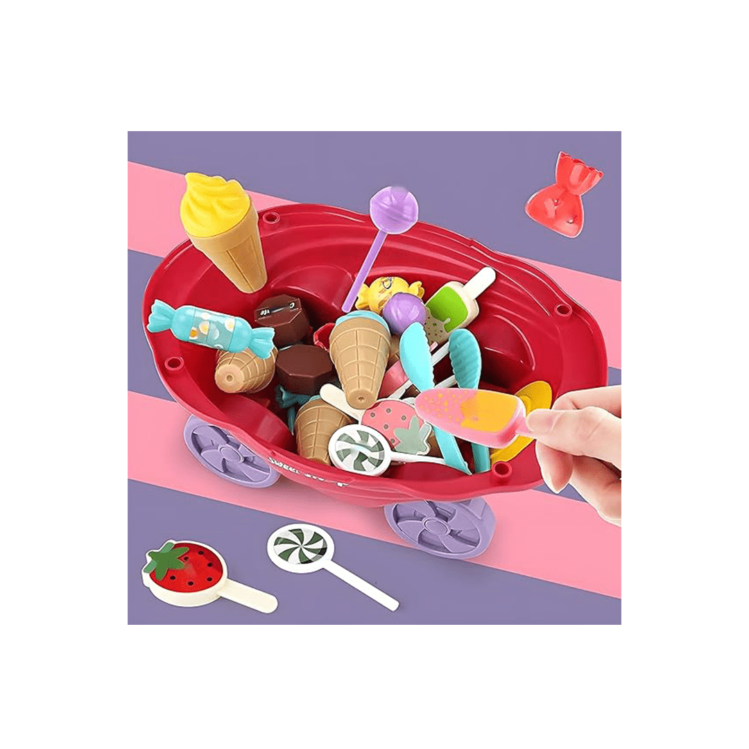 Baan Toys Toys Baan Toys Home Candy Cart For Kids (3 Years+)