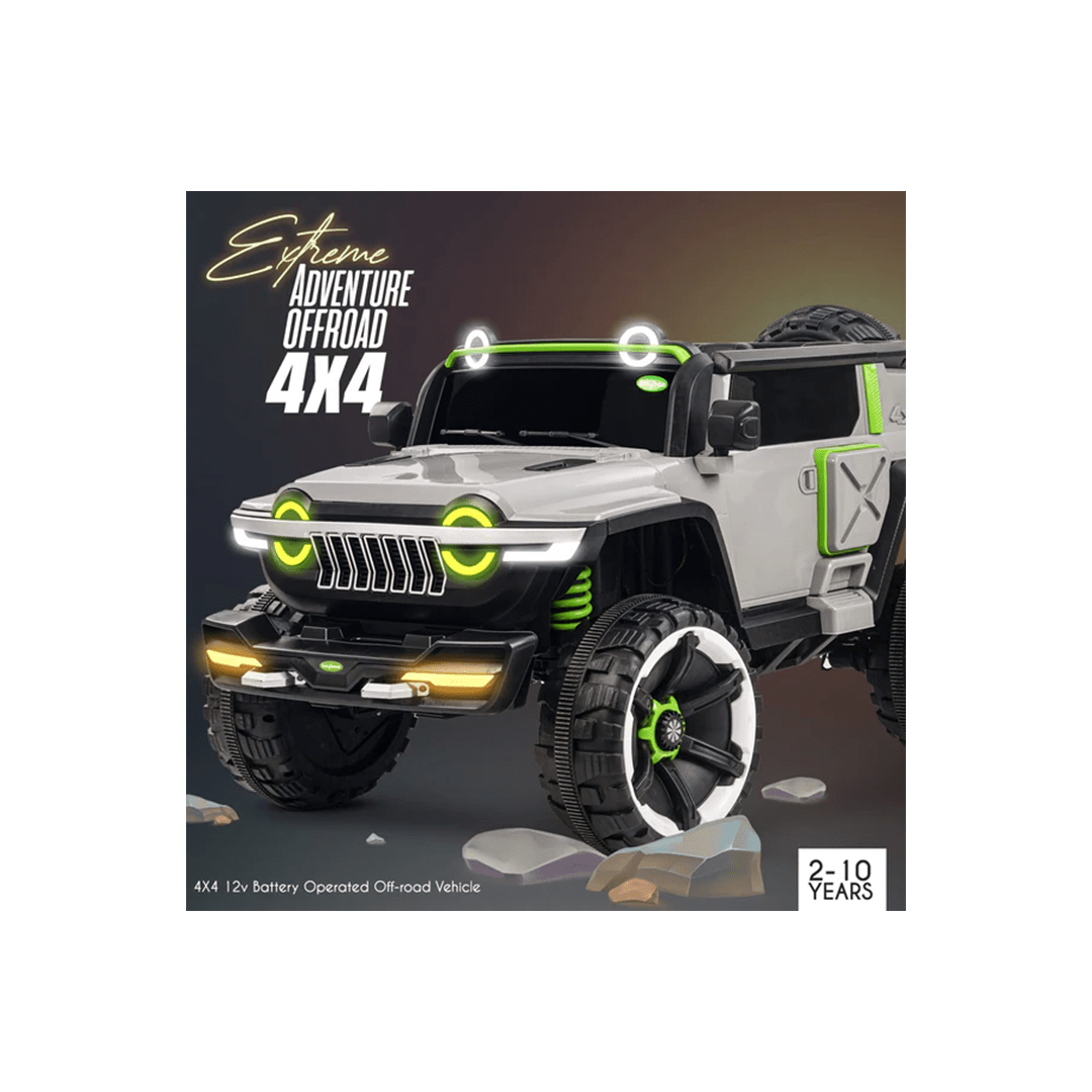 Baan Toys Ride-ons Baan Toys Hulk 4X4 Monster Rechargeable Jeep (2 Years+)