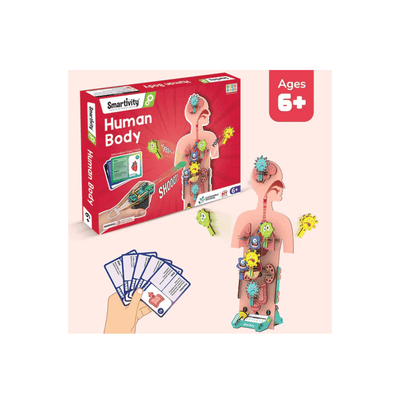 Smartivity Brain Boosting Smartivity Human Body | DIY STEM Construction Toy ( 6 Year+ )
