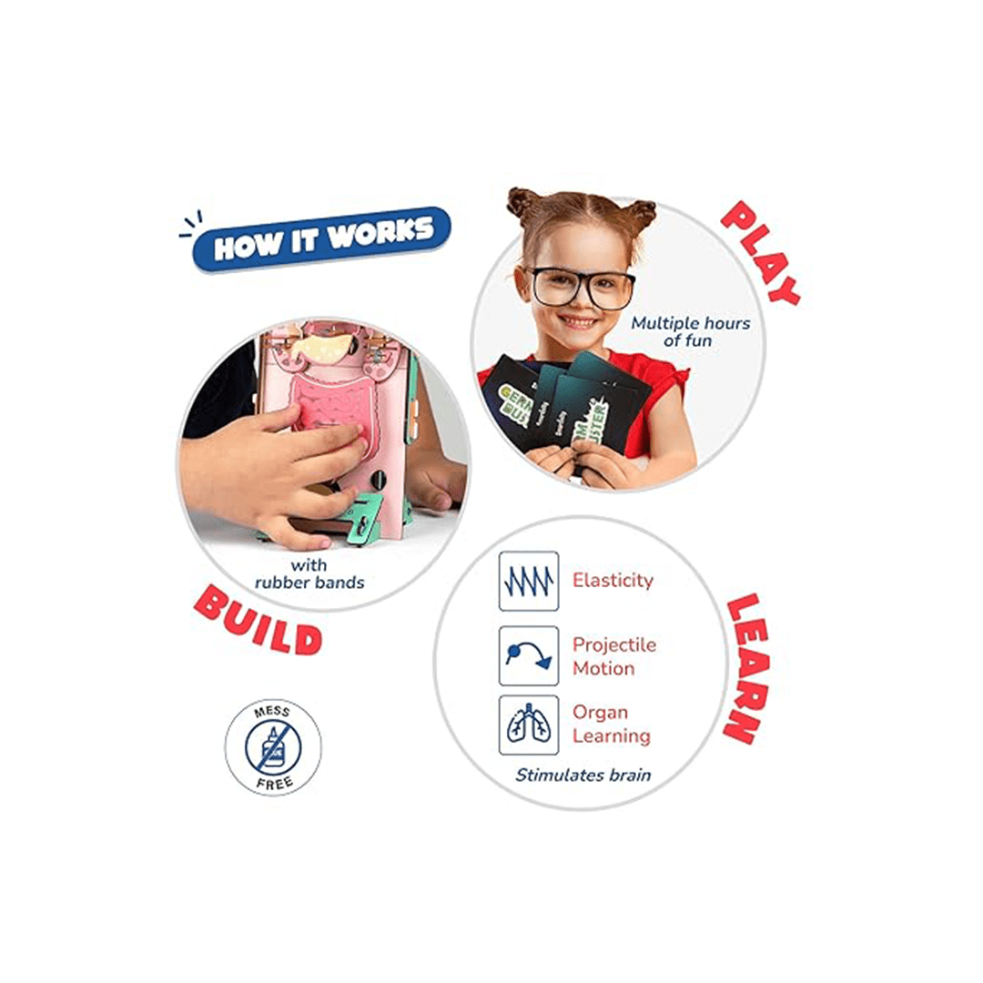 Smartivity Brain Boosting Smartivity Human Body | DIY STEM Construction Toy ( 6 Year+ )
