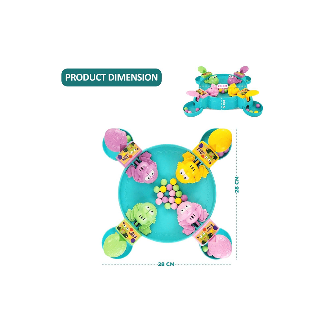 Baan Toys Toys Baan Toys Hungry Frog - Fun Frog Eating Beans Games Toys for Kids (4 Years+)